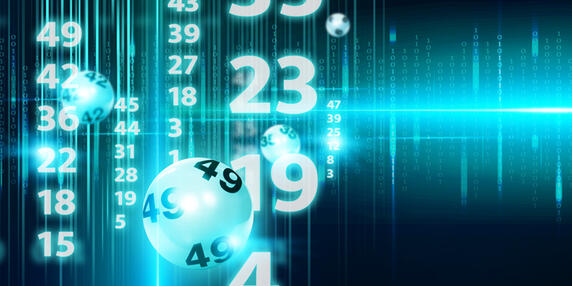 Digital lottery numbers